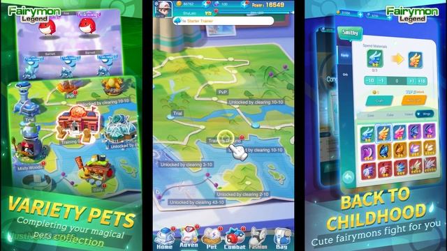 Fairymon Legend (Pokémon) IOS Gameplay | New Game смотреть онлайн