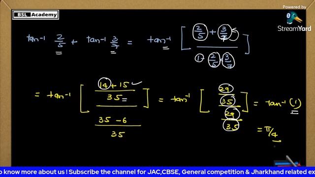 JAC Maths Class 12th ! JAC Maths Previous Year Questions Inverse Trigonometric Function смотреть онлайн