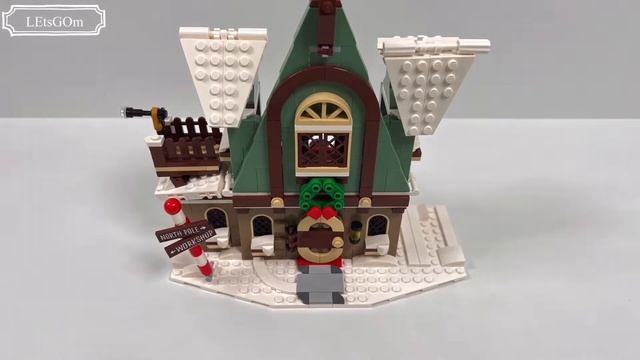 10275 LEGO Winter Village Collection_Elf Club House Speed Build_레고 엘프클럽하우스 윈터시리즈 смотреть онлайн