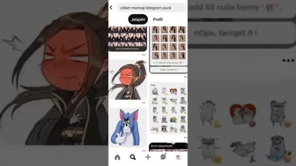 tutorial stiker memoji ios ke telegram.