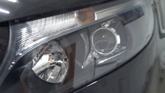 Mercedes-Benz Vito w447 - BI LED I.LENS PJX вместо Галогена смотреть онлайн