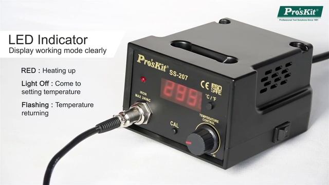 Pro'sKit  SS-206 / SS -207 Temperature Controlled Soldering Station