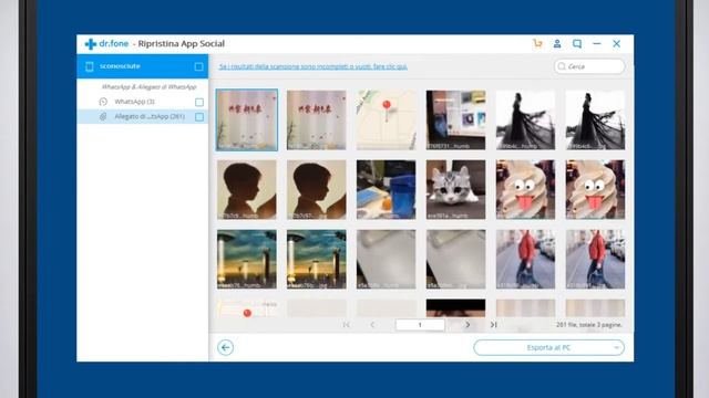 dr.fone - Ripristinare App Sociale - Backup e ripristinare WhatsApp su iPhone/iPad смотреть онлайн