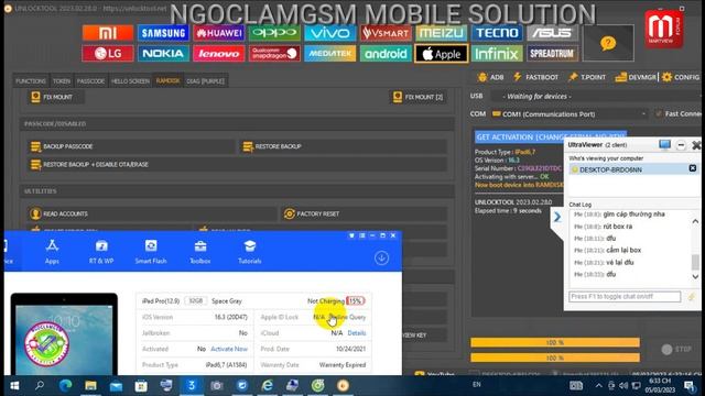 iPAD PRO 12.9 WIFI iOS 16.3 HELLO BYPASS WITHOUT SIGNAL BY UNLOCKTOOL(NEED CHANGE SN/FULL SOLUTION) смотреть онлайн