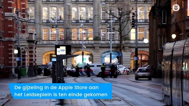 Gijzelnemer Apple Store keihard aangereden door politie смотреть онлайн