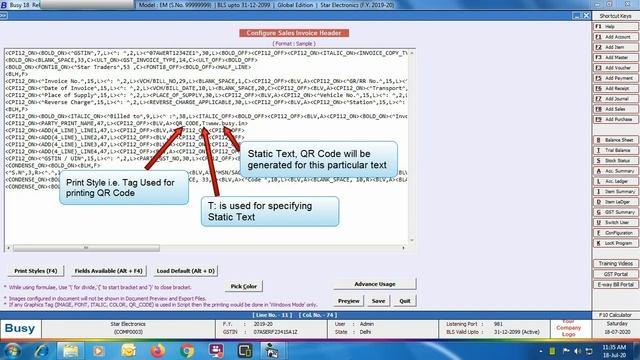 Implementing QR Code in BUSY - Hindi смотреть онлайн