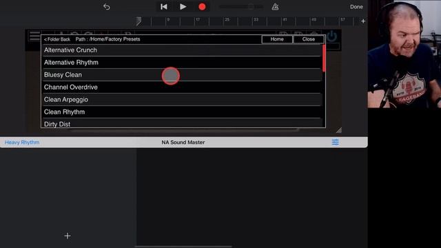 Sound Master Custom Tube AMP SIM plugin for iOS (iPad/iPhone) смотреть онлайн