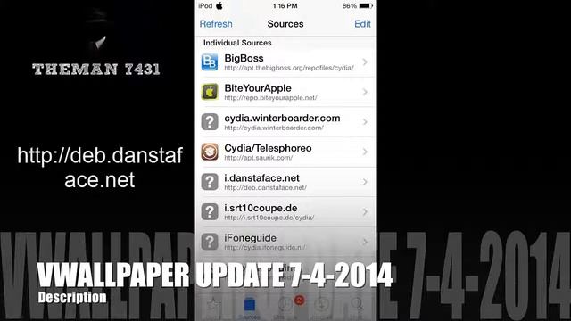 vWALLPAPER UPDATE 7-4-2014 смотреть онлайн