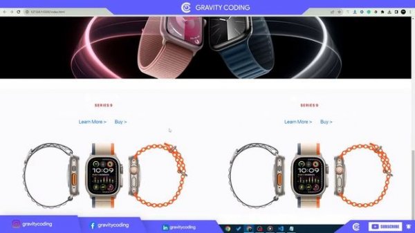 Creating a Website Clone: Apple.com with HTML, CSS, and JS