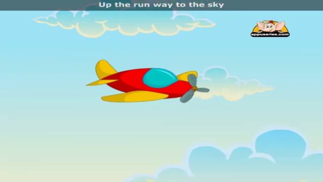 I Am A Little Aeroplane with Lyrics - Nursery Rhyme смотреть онлайн