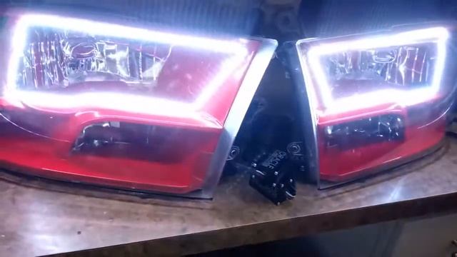 09-17 dodge ram color match headlights смотреть онлайн