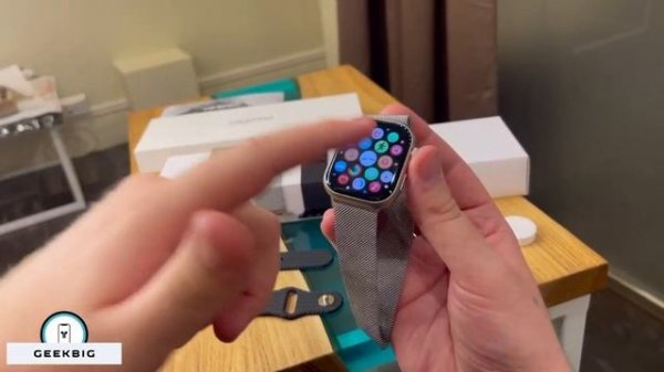 Обзор аналога Apple Watch HK9PRO 45 мм