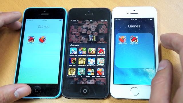 IPhone 5 Vs IPhone 5C Vs IPhone 5S Comparison!