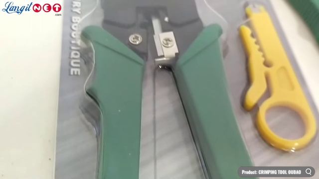 CRIMPING TOOL OUBAO TOOL (HIJAU) - (92279) смотреть онлайн