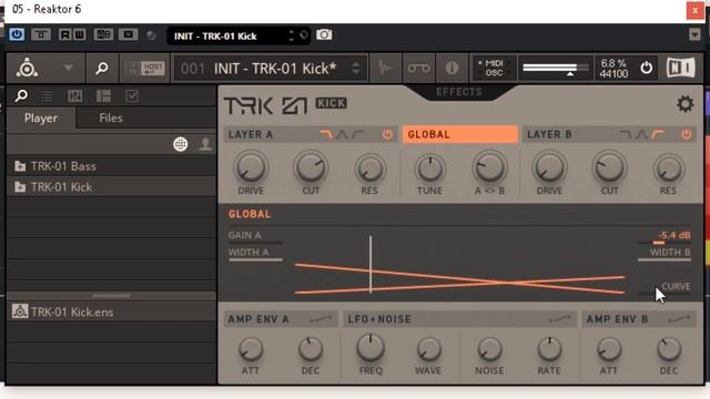 Advanced Kick Drum Synthesis with Native Instruments TRK-01 - Creating Psy-Trance смотреть онлайн
