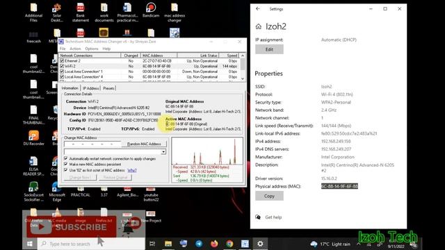How To Change MAC Address on Windows 10/8/7||Technitium MAC Address Changer Tutorial|| #MACaddress смотреть онлайн