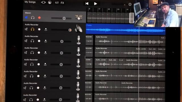 GarageBand for iOS_ 48 tracks on an iPad - _Touch the Sky_ MAKING OF..... смотреть онлайн