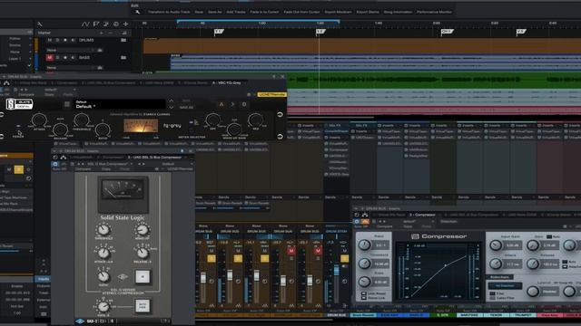 Presonus Studio One 3 - Comparing Five Compressor Plugins on Drum Buss смотреть онлайн