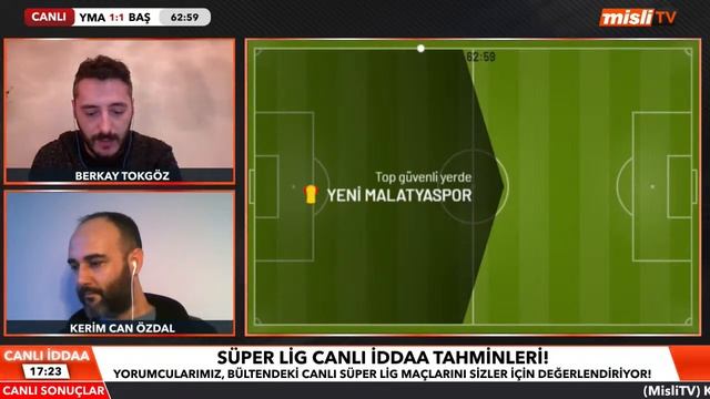 Yeni Malatyaspor - Başakşehir | Kerim Can Özdal ve Berkay Tokgöz Canlı Bahis Tahminleriyle Yayında! смотреть онлайн