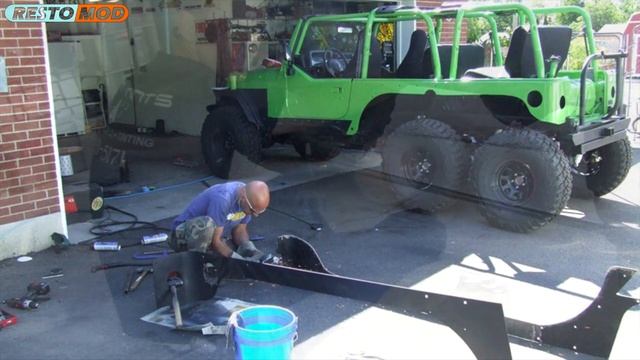 Jeep Wrangler TJ 6x6 Off Road Truck Build Project смотреть онлайн
