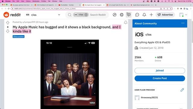 Apple Music background randomly turns black even on iOS 16.3.1? Here's a potential explanation смотреть онлайн