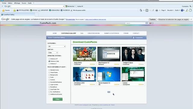 [TUTO] Avoir le theme Mac ou autre avec Windows 7 , vista e xp. смотреть онлайн