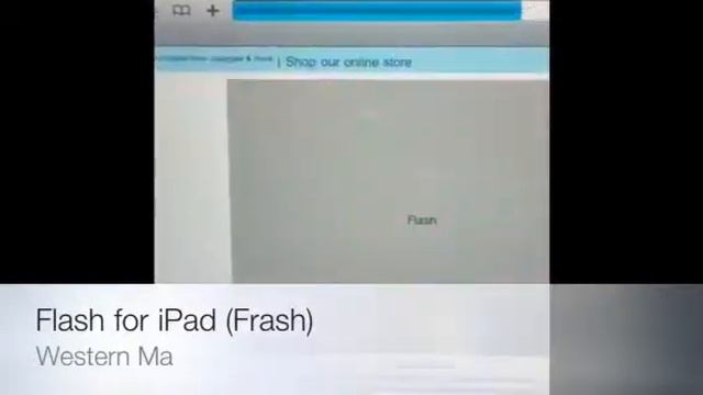 Flash player installed on iPad смотреть онлайн