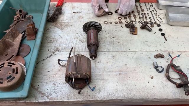 Restoration Metal Cutting Machine | Restore Electric Cutter Metal Saw смотреть онлайн