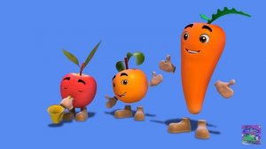 "Apples Are Yummy" - Learn Fruits & Vegetables, Kids Song for Babies & Toddlers