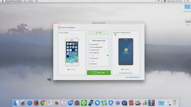Transfer Call logs from iPhone to Android Phone with Phone Transfer смотреть онлайн