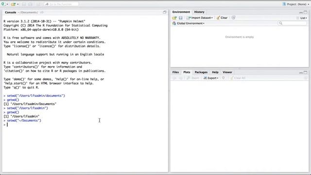 How to change your directory in Rstudio(mac) смотреть онлайн