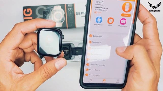 S8 pro max smartwatch connect with phone | how to connect S8 pro max смотреть онлайн