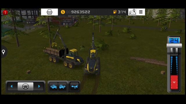 Sugarbeet And Corn harvesting with Lamborghini Tractor in Fs16 | Fs16 Gameplay | Timelapse | смотреть онлайн