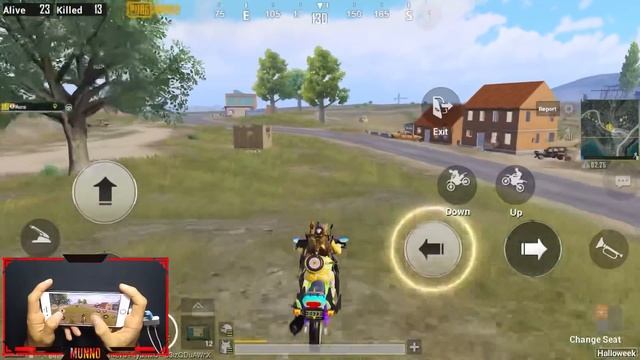 Crazy Motocycle🔥iPhone 8 Plus PUBG MUNNO | 4 Finger + Full GYRO | Handcam Gameplay #72 смотреть онлайн