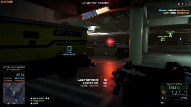 [ENG] Battlefield Hardline: Closed Beta Gameplay смотреть онлайн