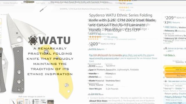 Spyderco Watu, Dragonfly, Chaparral: The Razor Thin 3 смотреть онлайн