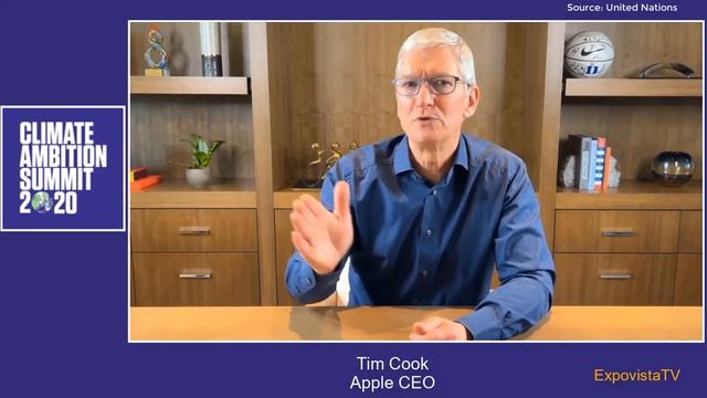 Tim Cook at Climate Summit: Apple To Be Ready 20 Years Early. смотреть онлайн