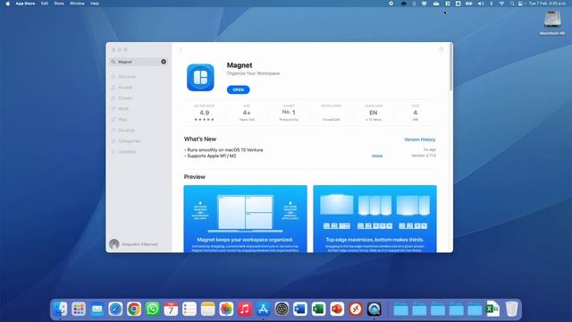 ¡Organiza tus ventanas en macOS con Magnet! смотреть онлайн