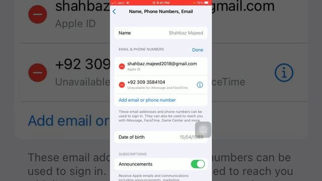 How To Change Remove Email Or Number For FaceTime iMessage iOS 17 Change Number On FaceTime смотреть онлайн