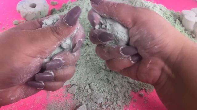 Satisfying Green Apple Wash Powder Mix Crumbling ASMR смотреть онлайн