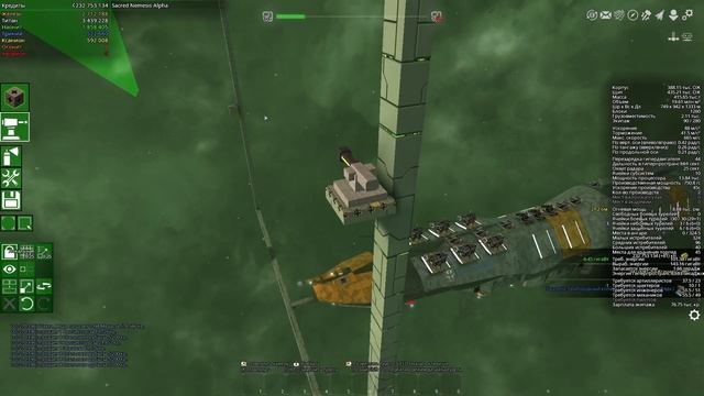 Avorion 2.0 Майнер-кольцо, мобильное ресурсохранилище, автоматические турели. Эээээксперименты! смотреть онлайн