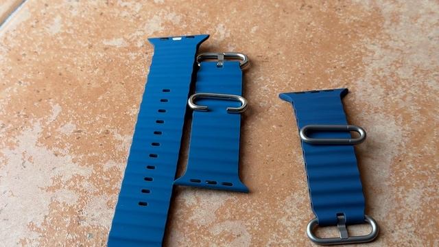 Apple watch Ultra 2 Ocean Band copy vs authentic смотреть онлайн