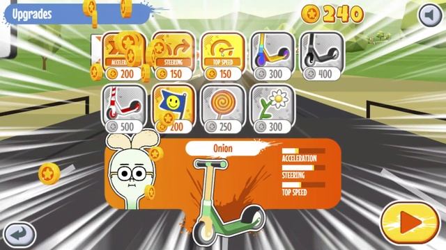 Apple & Onion - SKATE RUSH [Cartoon Network Games] смотреть онлайн