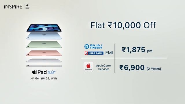 iNSPiRE Exclusive Offers | iPhone 13 only at ₹4,106 pm смотреть онлайн