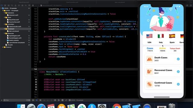 IOS COVID - 19 приложение. смотреть онлайн
