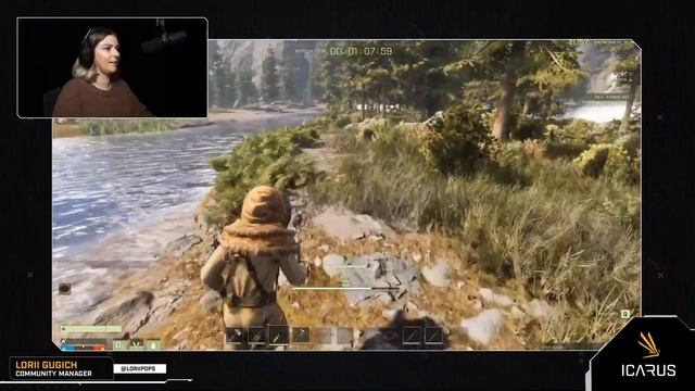 Icarus: Casual Stream III w/ Dean Hall & Lorii смотреть онлайн