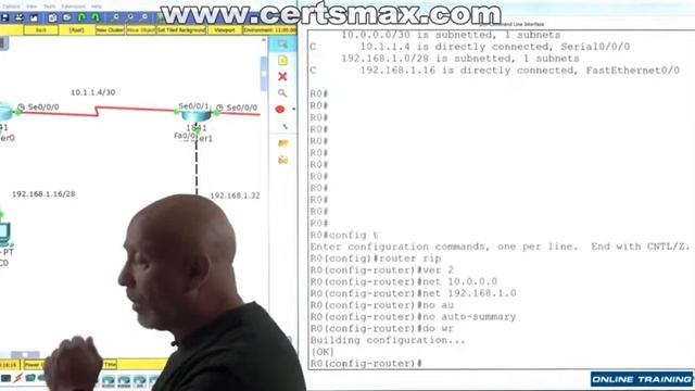 47 Dynamic Routing using RIPv2 смотреть онлайн