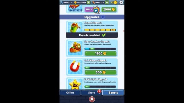 subway surfers upgrade all boosters download description link // AM смотреть онлайн