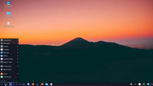 Lxqt Desktop (WhiteSur Themes)