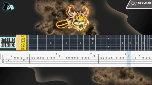 Undertale - Asgore Theme Guitar Tab Tutorial